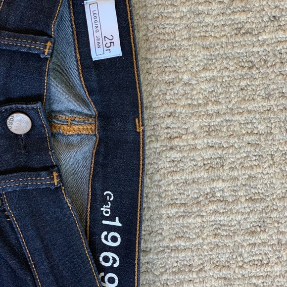Gap Legging Jean Dark Wash 25r - Picture 3 of 3